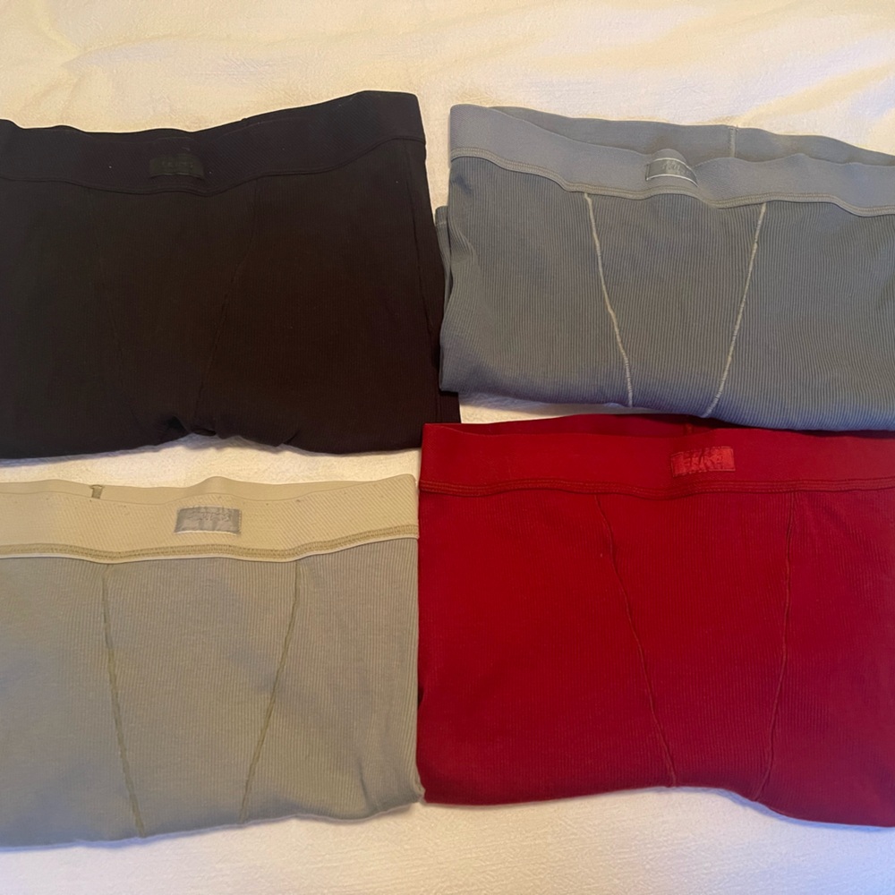 Skims cotton boxer bundle